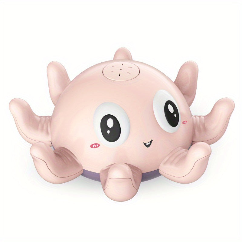 Octopus Baby Bath Toy with Water Spray, Light & Music