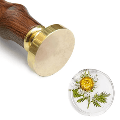 Solid Brass Round Wax Seal Stamp Blank Head for DIY Crafts
