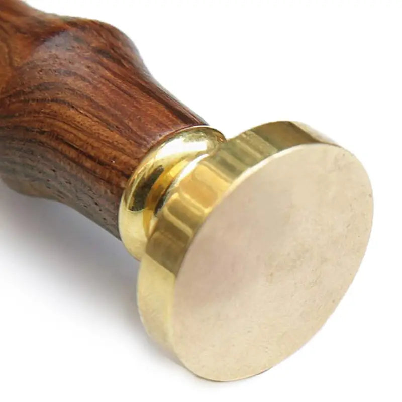 Solid Brass Round Wax Seal Stamp Blank Head for DIY Crafts