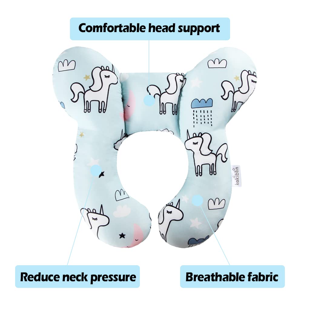 Baby Support Pillow for Head and Neck, Travel Pillow for Baby