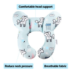Baby Support Pillow for Head and Neck, Travel Pillow for Baby