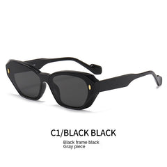 Geometric Cat Eye Sunglasses Anti Glare UV400 Sun Shades