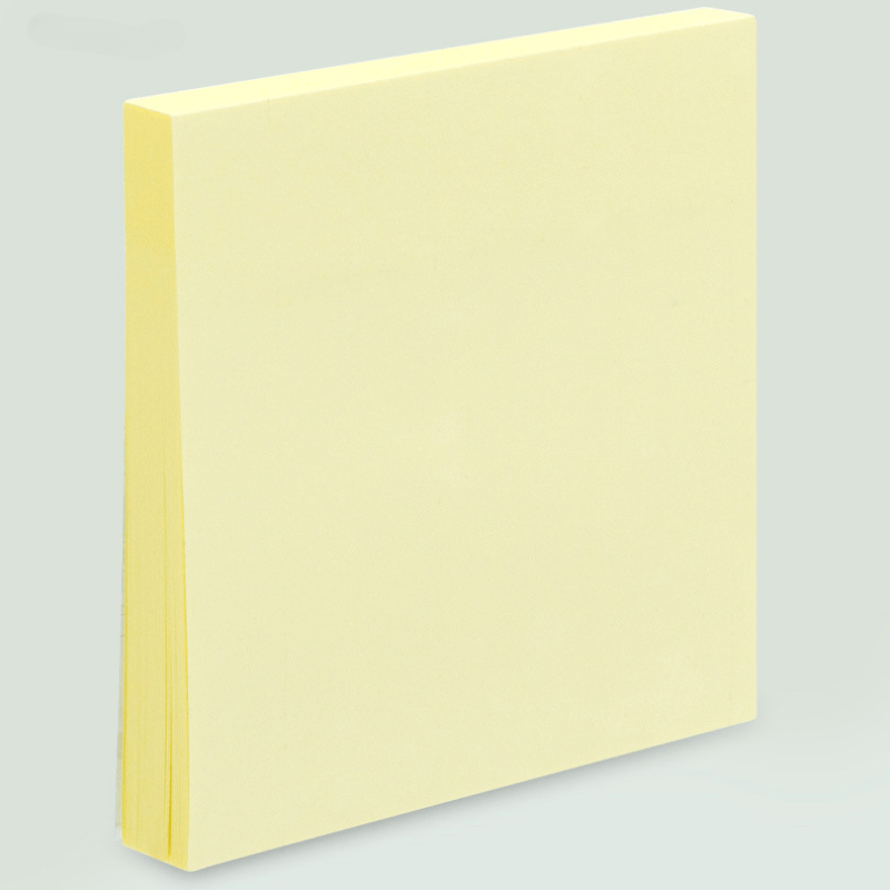 100 Sheets Morandi Color Student Square Sticky Notes Office Message Notes