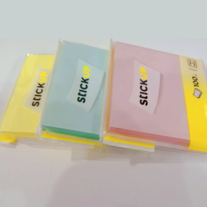 100 Sheets Morandi Color Student Square Sticky Notes Office Message Notes