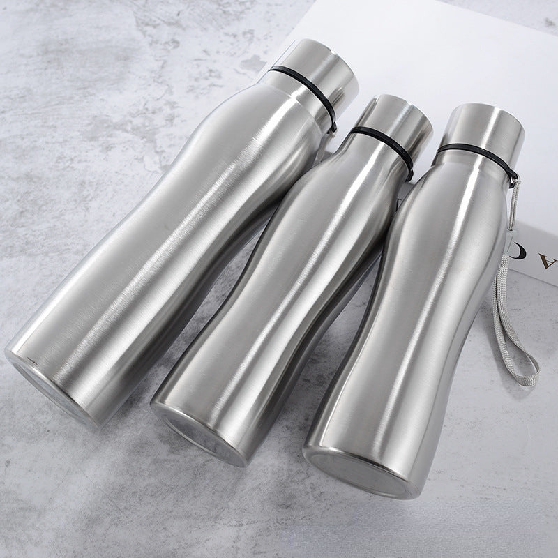 1000ml Portable Metal Water Bottle for Outdoor Sports
