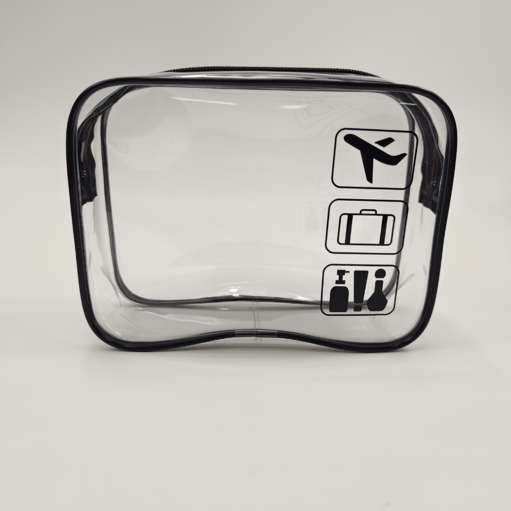 Clear Waterproof Cosmetic Bag Plastic Makeup Storage Bag