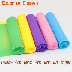 3pcs TPE Resistance Bands Set - Yoga Pilates Rehab - Different Strengths