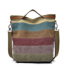 Canvas Tote Bag Durable Shoulder Bag for Commuting