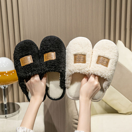 Cozy House Slippers Anti-Skid Slip-On Shoes for Men