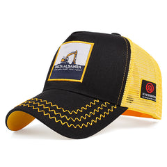 Mens Truck Embroidery Baseball Cap Snapback Hat