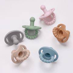 Soothing Orthodontic Pacifier Silicone Anti-Bloating for Kids