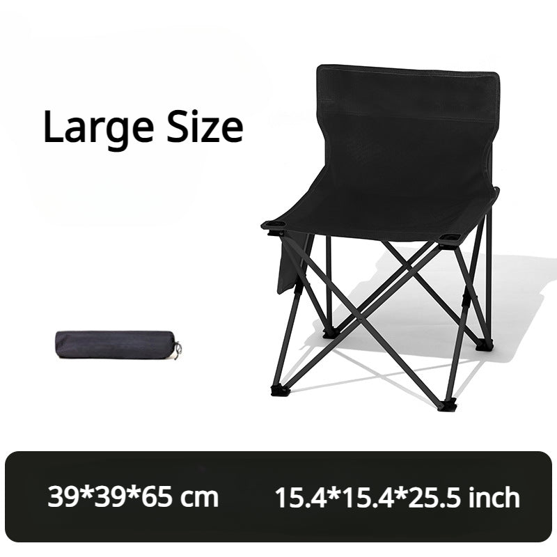 Portable Lightweight Folding Stool for Outdoor Fishing and Camping