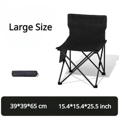 Portable Lightweight Folding Stool for Outdoor Fishing and Camping