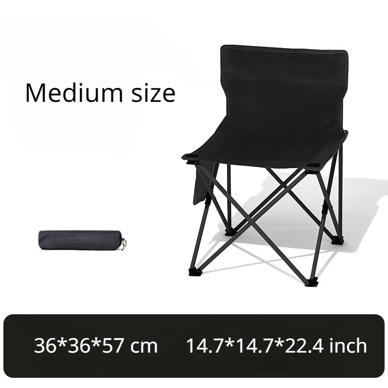 Portable Lightweight Folding Stool for Outdoor Fishing and Camping
