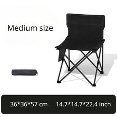 Portable Lightweight Folding Stool for Outdoor Fishing and Camping