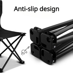 Portable Lightweight Folding Stool for Outdoor Fishing and Camping