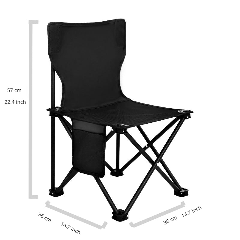 Portable Lightweight Folding Stool for Outdoor Fishing and Camping