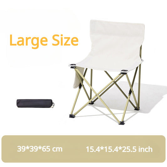 Portable Lightweight Folding Stool for Outdoor Fishing and Camping