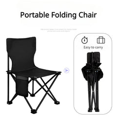 Portable Lightweight Folding Stool for Outdoor Fishing and Camping