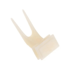4pcs Plastic Fruit Forks for Parrots Convenient Food Holder for Bird Cages