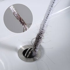 2pcs Bendable Pipe Dredger Sewer Hair Cleaner Hand Washing Pool Sink