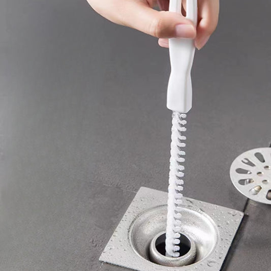 2pcs Bendable Pipe Dredger Sewer Hair Cleaner Hand Washing Pool Sink