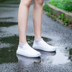 Silicone Shoe Covers Waterproof Non-Slip Elastic All Shoe Sizes