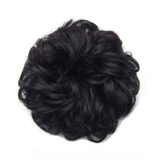 Messy Donut Hair Buns Updo Chignon Synthetic Extensions for Daily Use