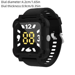 3D Stereoscopic Display LED Watch Men's Accessories