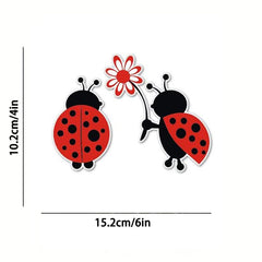 Ladybug Love Car Sticker for Vehicles