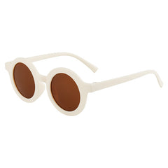 Kids Round Frame Sunglasses UV Protection for Outdoor Party