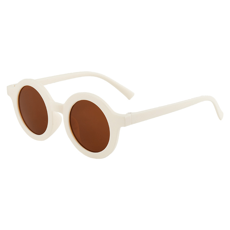 Kids Round Frame Sunglasses UV Protection for Outdoor Party