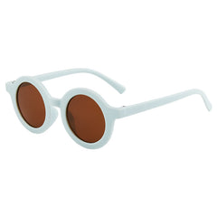 Kids Round Frame Sunglasses UV Protection for Outdoor Party
