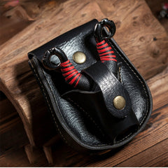 Leather Slingshot Case with Ammo Pouch