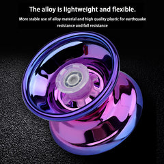 Aluminum Metal Yoyo Set for Kids & Adults with Accessories