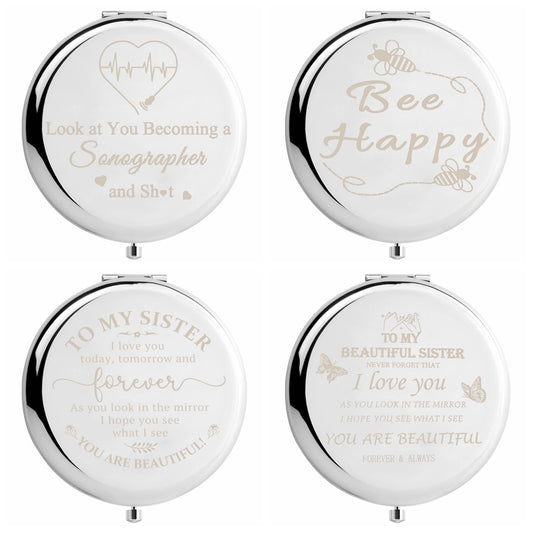 Inspirational Makeup Mirror for Women - Encouragement Gift for Daughter