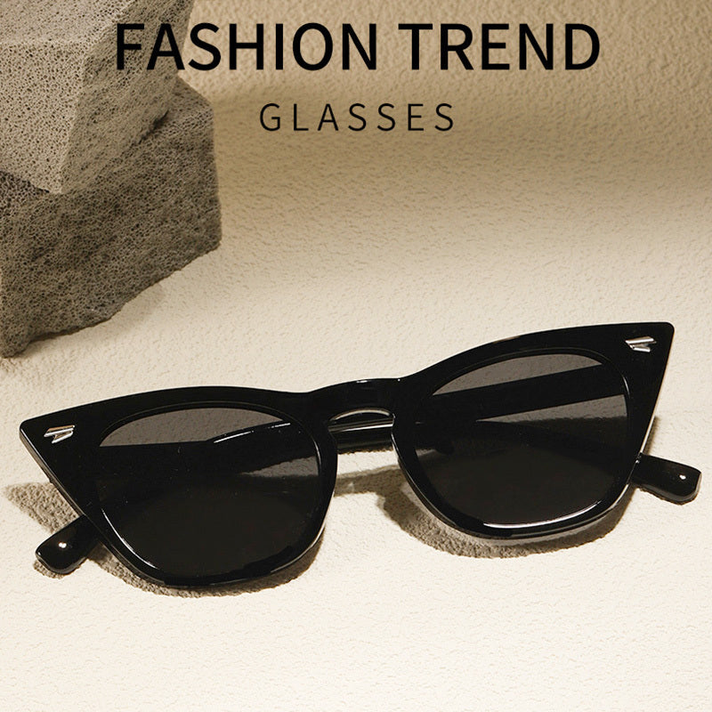 Y2K Cat Eye Sunglasses Retro Tortoiseshell UV400 Sun Shades
