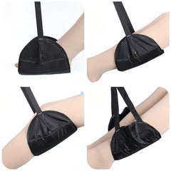 Portable Foot Rest Hammock for Airplane Travel