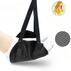 Portable Foot Rest Hammock for Airplane Travel