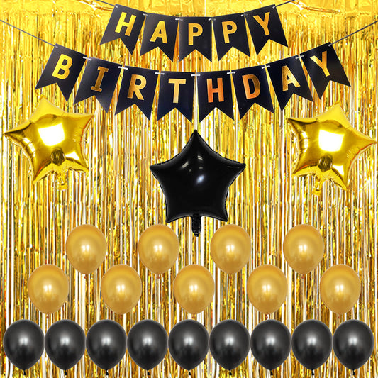 24pcs Golden Balloon Garland Arch Kit with 30 Latex Balloons