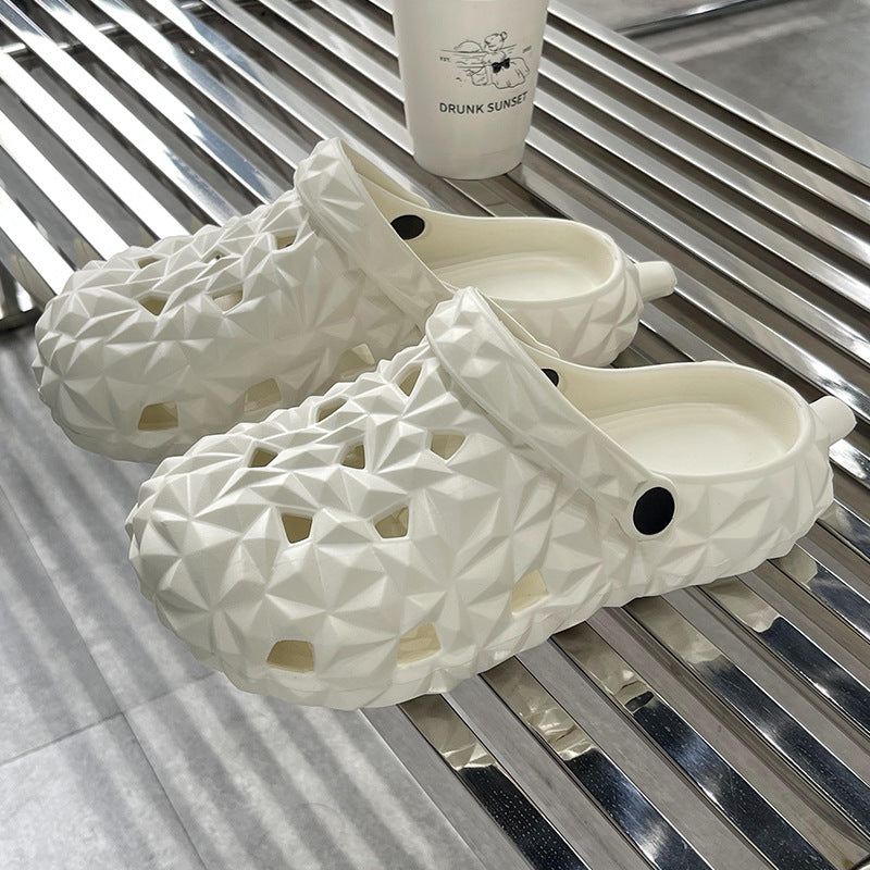 Women's Durian Novelty Pillow Slides Open Toe Soft Sole Non slip Clogs