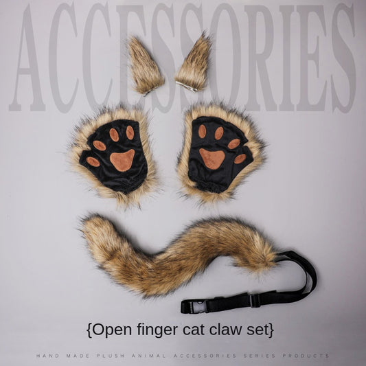 Fluffy Animal Costumes for Halloween Cosplay