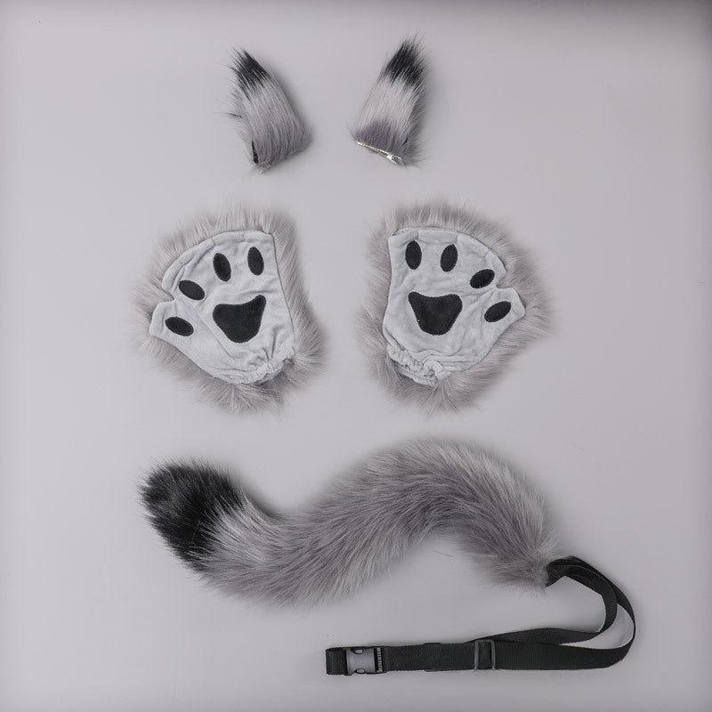 Fluffy Animal Costumes for Halloween Cosplay