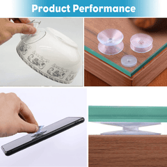 20pcs Double Sided Suction Cup DIY Oxygen Tube Fixed Sucker Pads