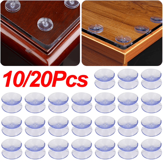 20pcs Double Sided Suction Cup DIY Oxygen Tube Fixed Sucker Pads