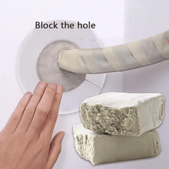 5pcs Wall Hole Sealant Sewer Pipe Waterproof Sealing Solid Glue