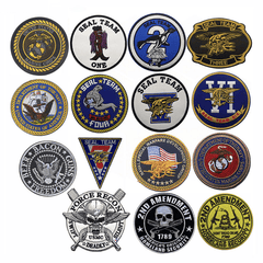 Men's Embroidered Cloth Stickers for Badges