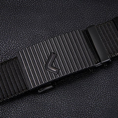 Men Automatic Buckle Nylon Army Tactical Belt Military Waist Canvas Belts