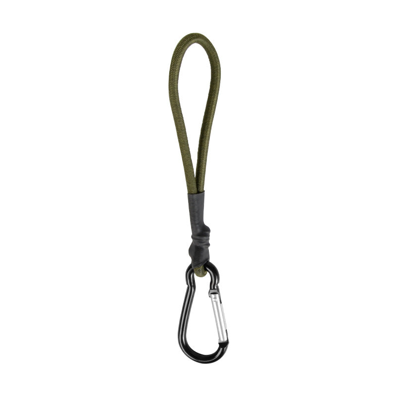 Multifunctional Elastic Rope w/ Mountaineering Hook - Camping Tent Accessory