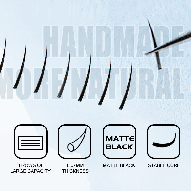 5 Boxes Lower False Eyelashes 5mm Lightweight Soft DIY Eyelash Extension